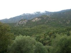 Mountains at the Thermopylae.