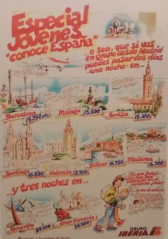 Iberia's poster (1977).